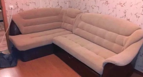 Перетяжка углового дивана. Ногинск-9